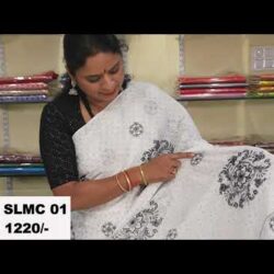 Sree Lalitha Sarees: Mulmul and Meena Cotton Sarees #02-08-2023#